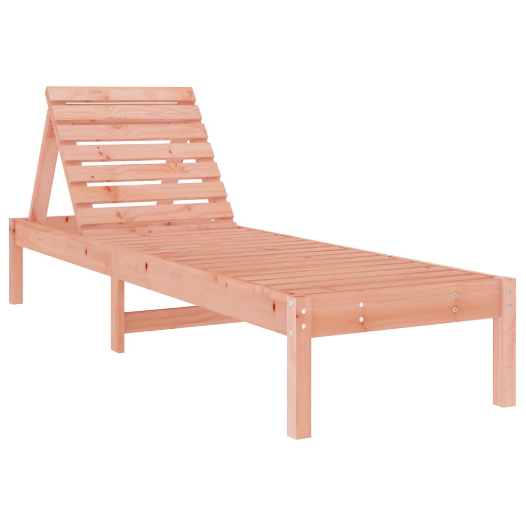 Lettini Prendisole 2pz 199,5x60x74 cm Legno Massello di Douglas - homemem39