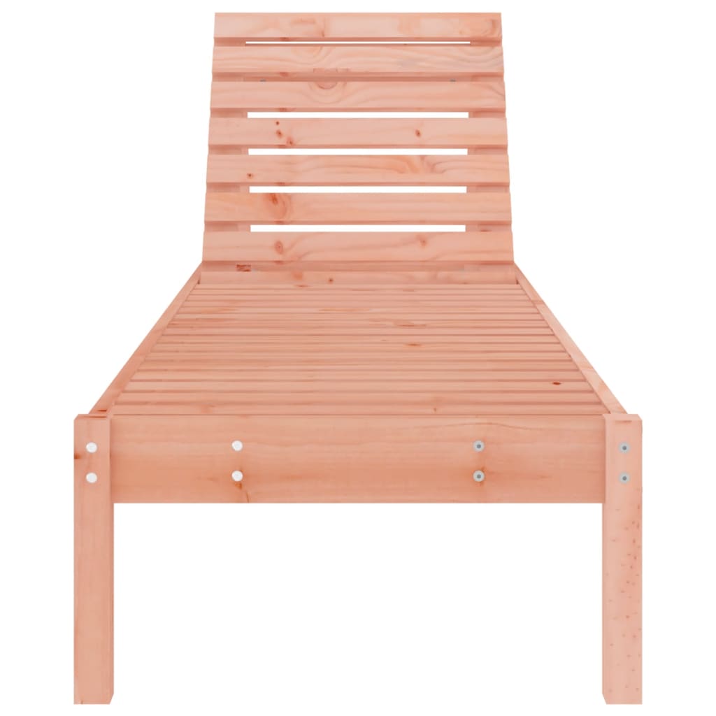 Lettini Prendisole 2pz 199,5x60x74 cm Legno Massello di Douglas - homemem39