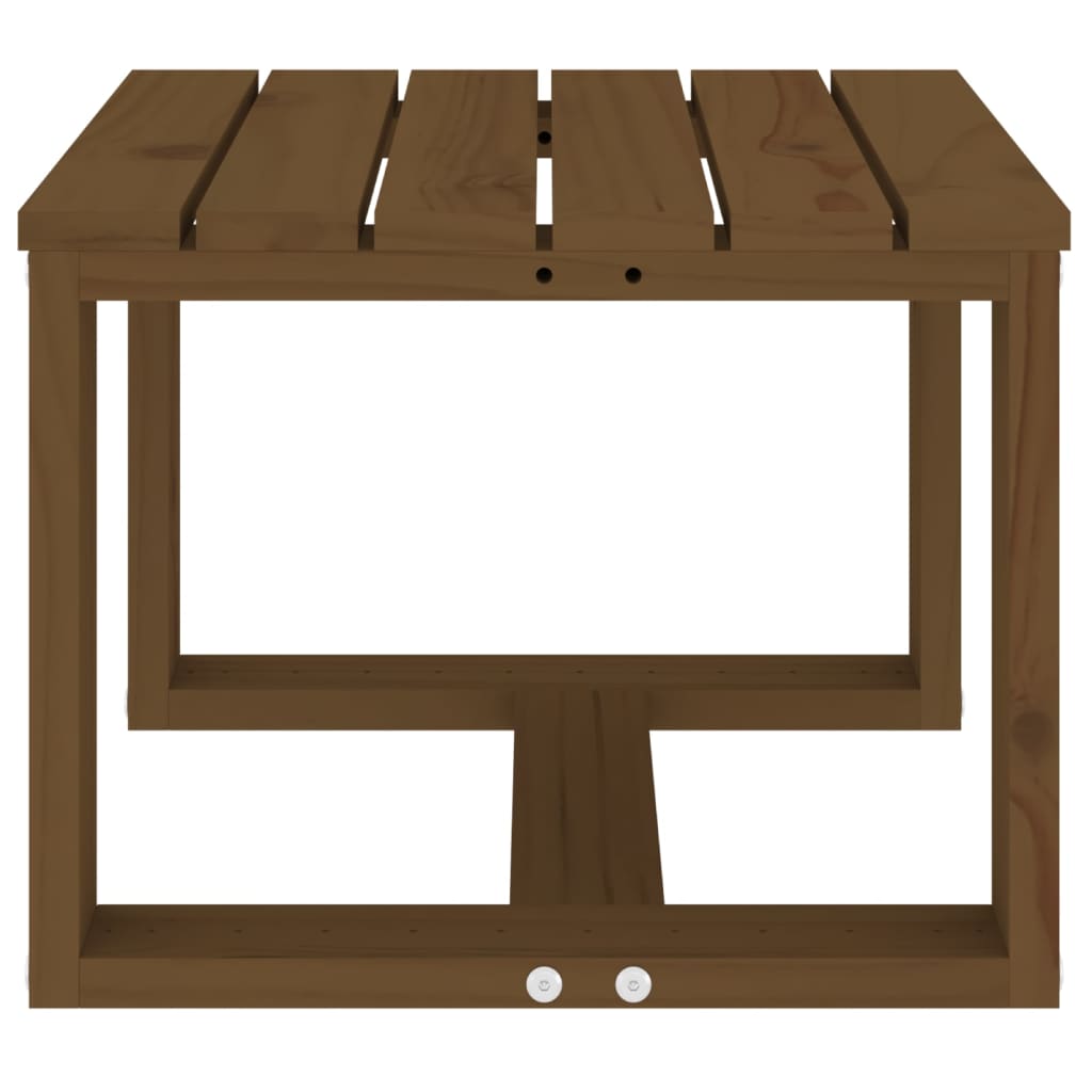 Tavolino da Giardino Miele 40x38x28,5 cm Legno Massello Pino - homemem39