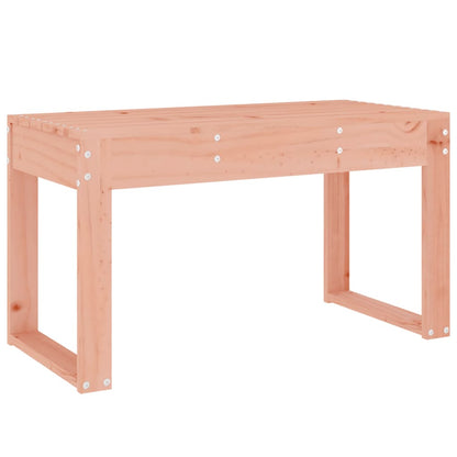 Panca da Giardino 80x38x45 cm in Legno Massello di Douglas - homemem39