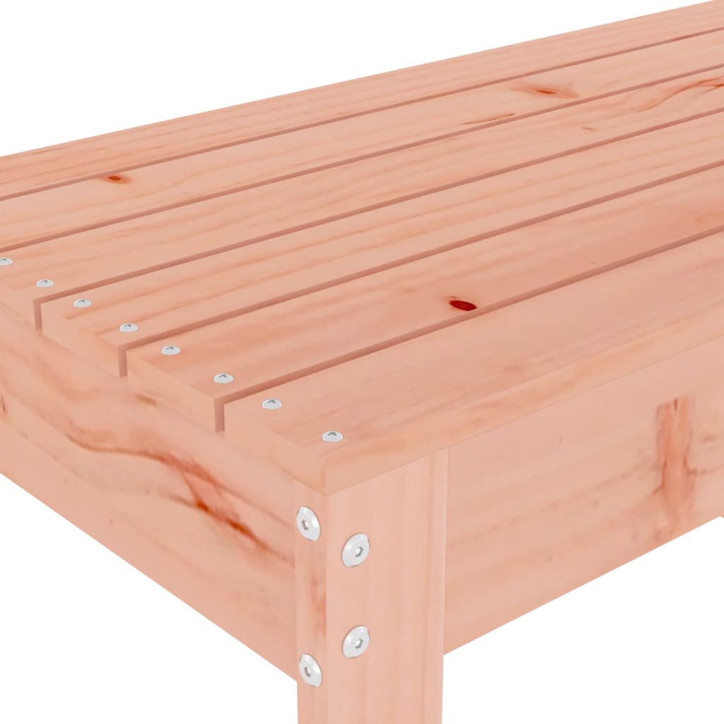 Panca da Giardino 80x38x45 cm in Legno Massello di Douglas - homemem39