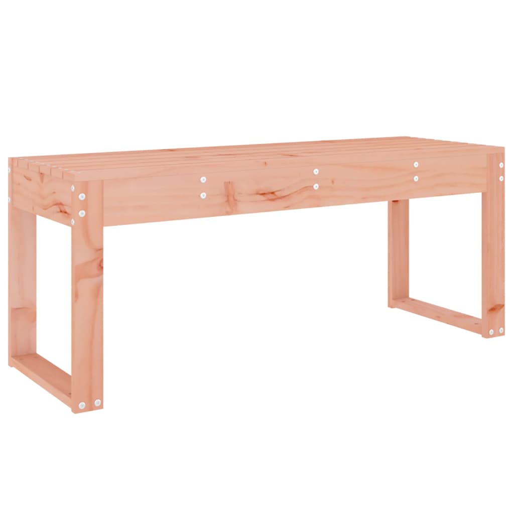 Panca da Giardino 110x38x45 cm in Legno Massello di Douglas - homemem39