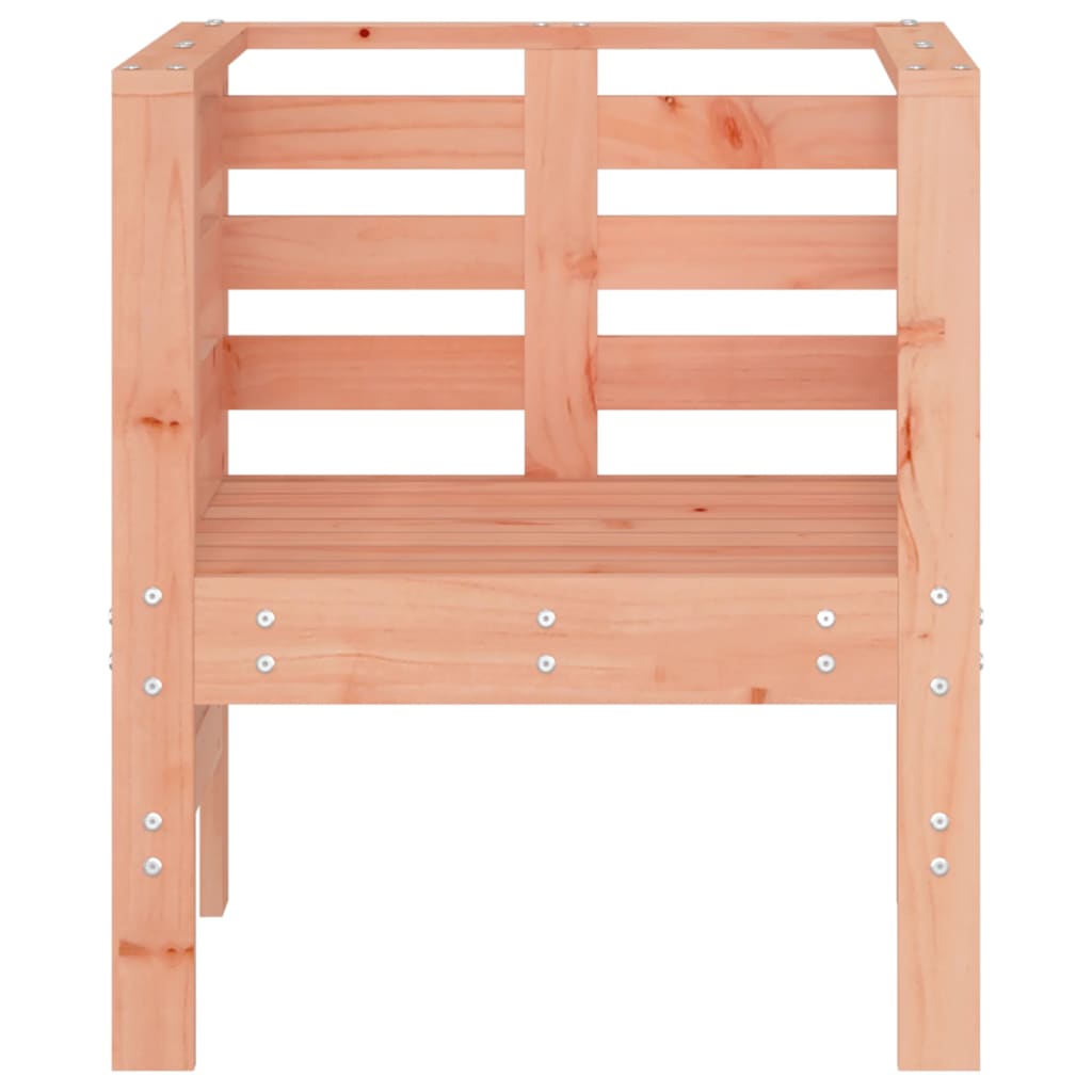 Sedie da Giardino 2pz 61,5x53x71 cm Legno Massello di Douglas - homemem39