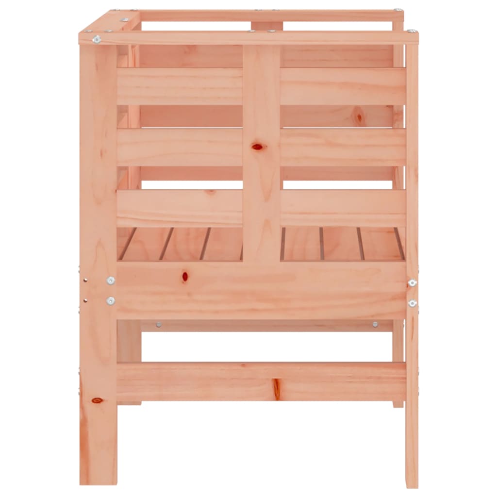 Sedie da Giardino 2pz 61,5x53x71 cm Legno Massello di Douglas - homemem39