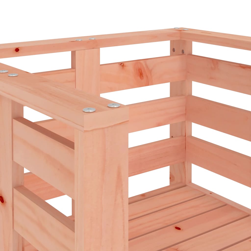 Sedie da Giardino 2pz 61,5x53x71 cm Legno Massello di Douglas - homemem39