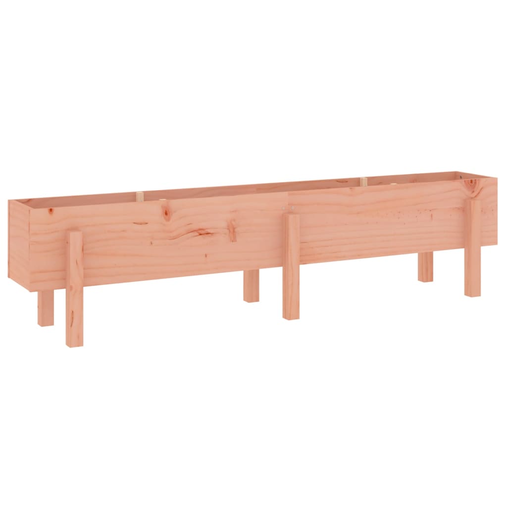 Fioriera Rialzata Giardino 160x30x38 cm Legno Massello Douglas - homemem39