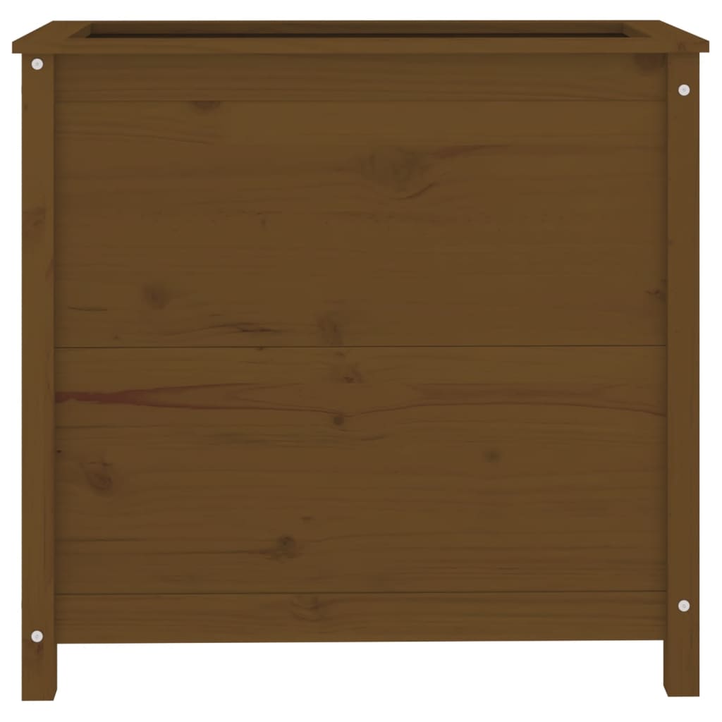 Fioriera da Giardino Miele 82,5x40x78 cm Legno Massello di Pino - homemem39