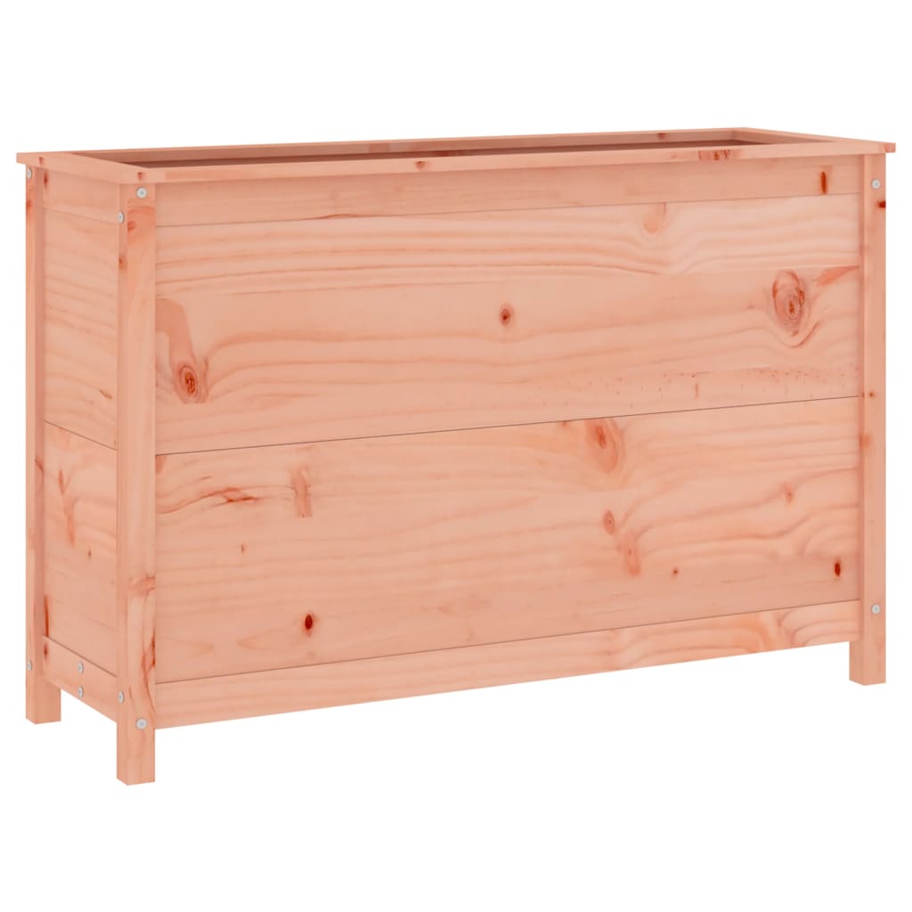 Fioriera Rialzata Giardino 119,5x40x78cm Legno Massello Douglas - homemem39