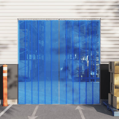 Tenda per Porte Blu 200 mm x 1,6 mm 10 m in PVC - homemem39