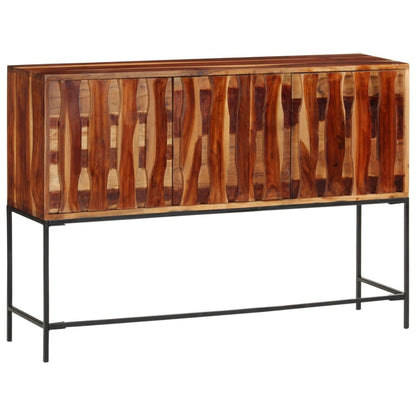 Credenza 110x28x76 cm in Legno Massello di Acacia - homemem39