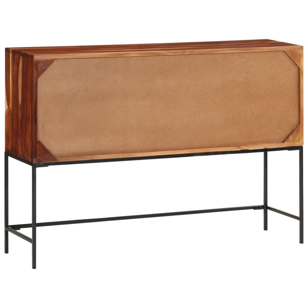 Credenza 110x28x76 cm in Legno Massello di Acacia - homemem39