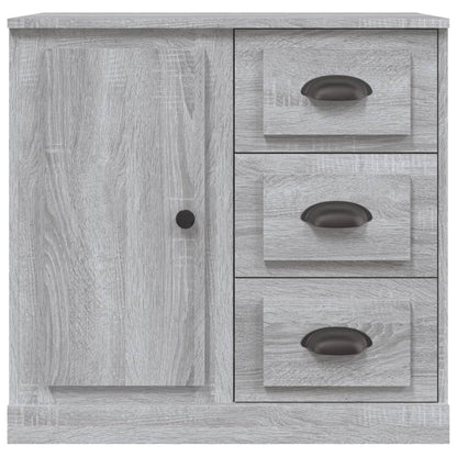 Credenze 2 pz Grigio Sonoma in Legno Multistrato - homemem39