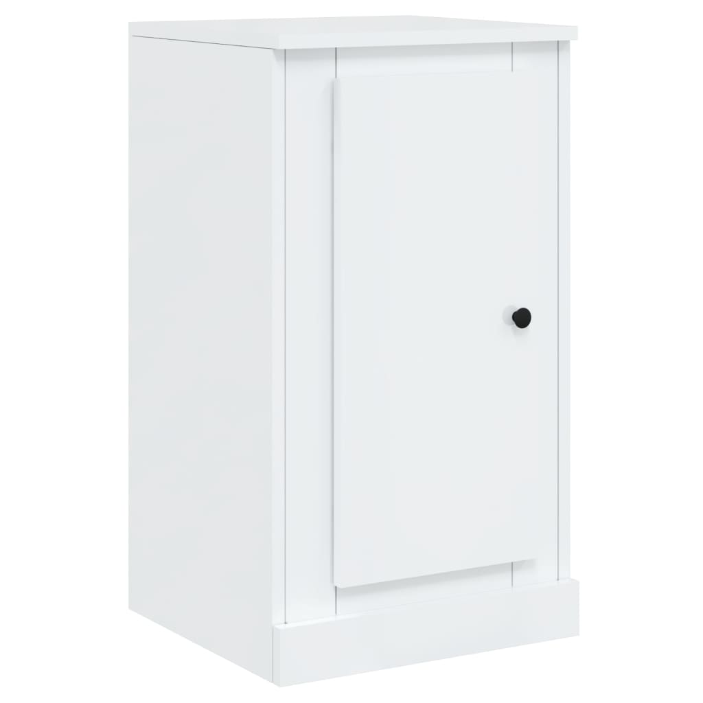 Credenze 3 pz Bianco Lucido in Legno Multistrato - homemem39