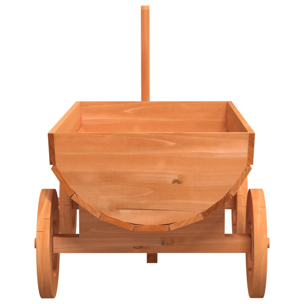 Carro Decorativo 70x43x54 cm in Legno Massello di Abete - homemem39