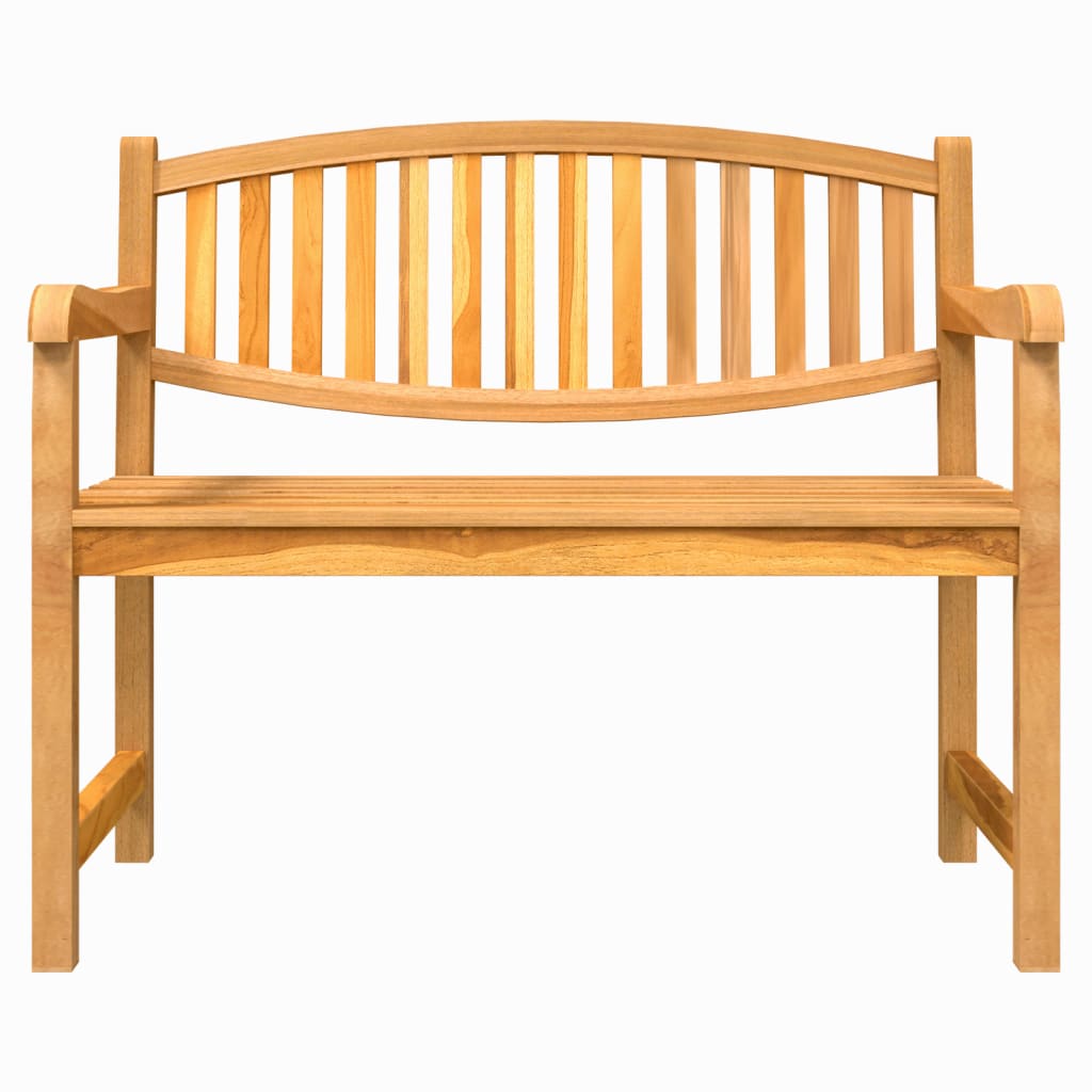 Panca da Giardino 114x59x87 cm Legno Massello di Teak - homemem39