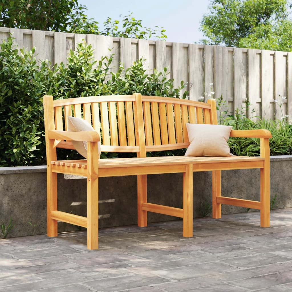 Panca da Giardino 149,5x60x90 cm in Legno Massello di Teak - homemem39