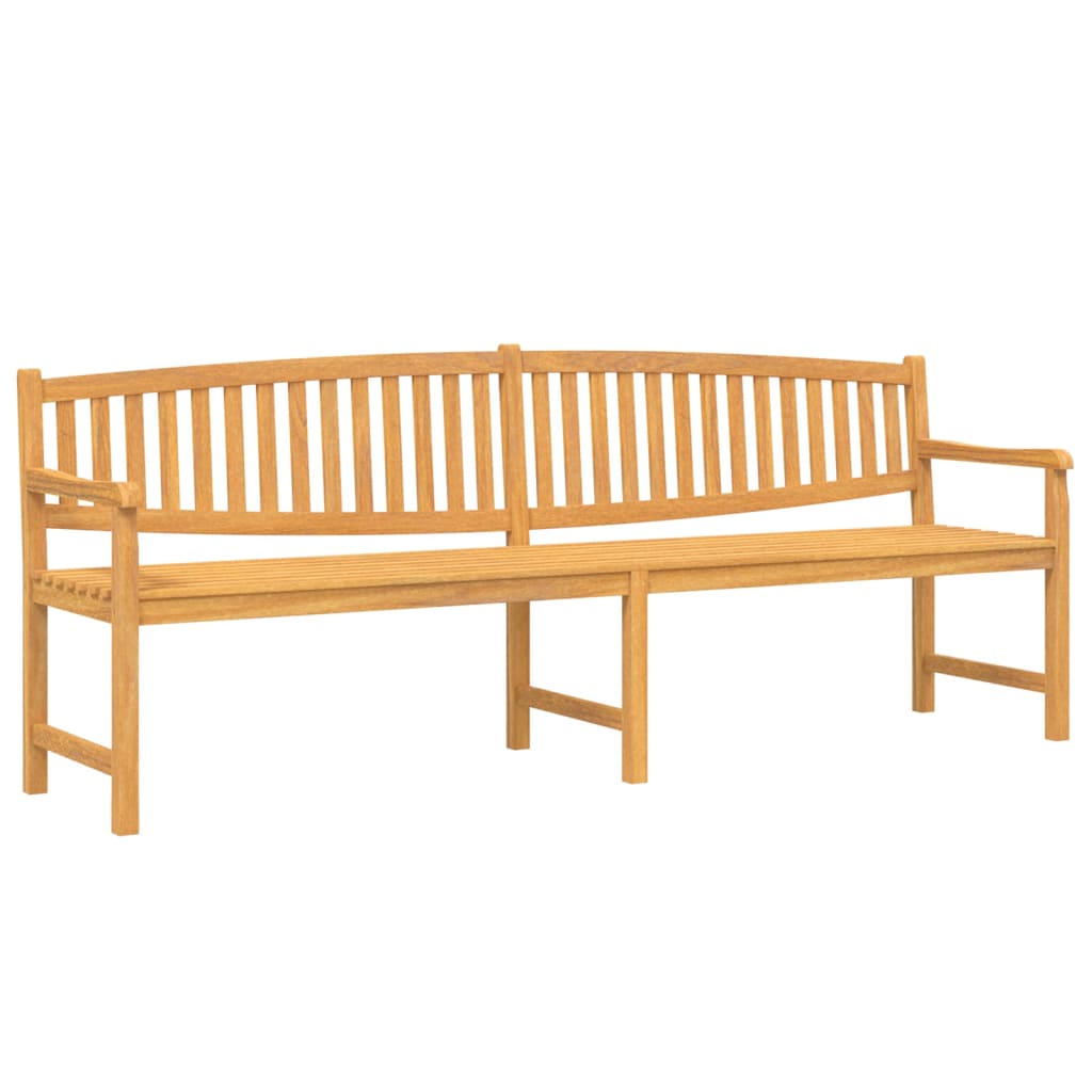 Panca da Giardino 228x59,5x90 cm in Legno Massello di Teak - homemem39