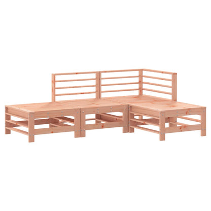 Set Salotto da Giardino 4 pz in Legno Massello di Douglas - homemem39