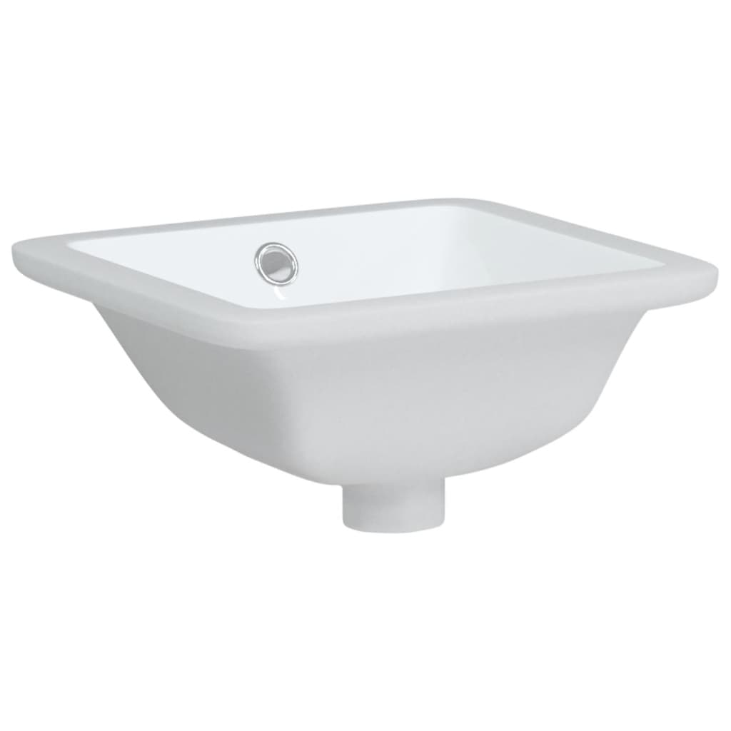 Lavandino da Bagno Bianco 30,5x27x14 cm Rettangolare Ceramica - homemem39