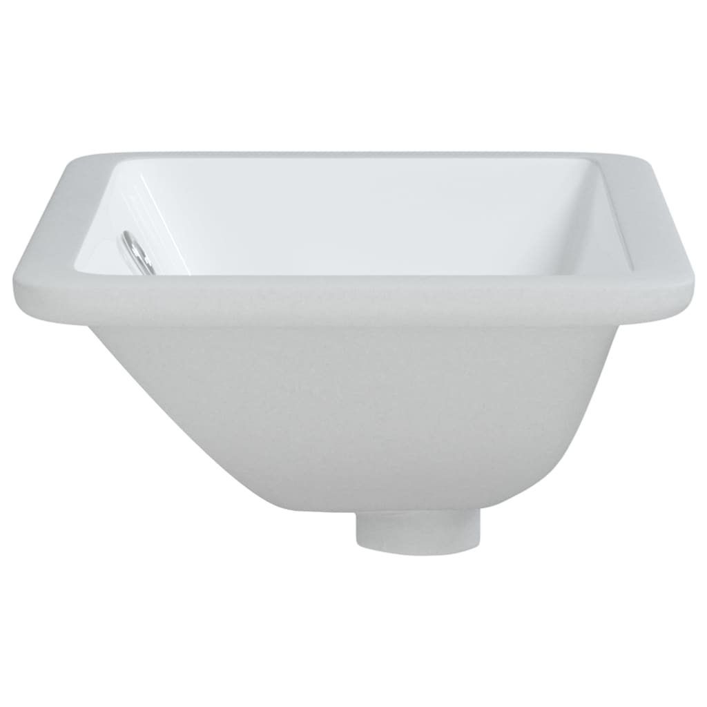 Lavandino da Bagno Bianco 41,5x26x18,5 cm Rettangolare Ceramica - homemem39