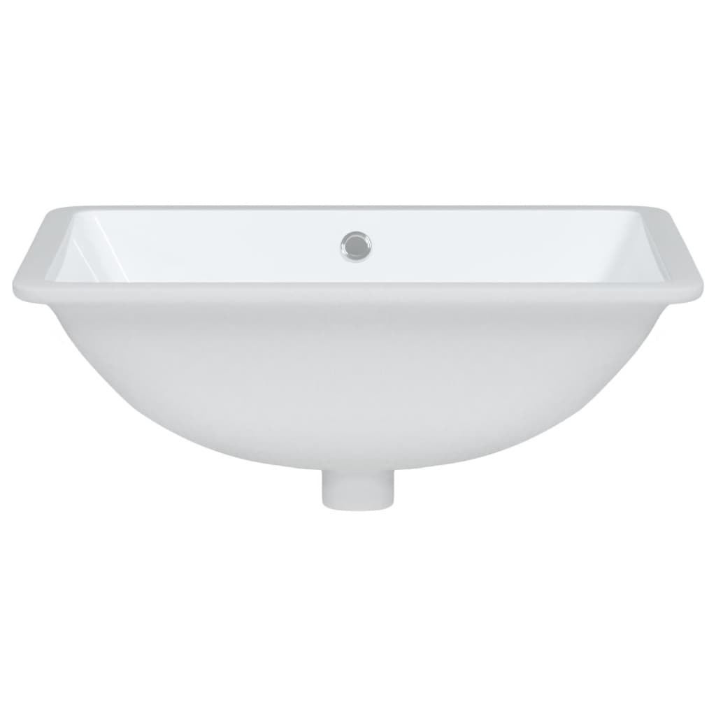 Lavandino da Bagno Bianco 52x38,5x19,5 cm Rettangolare Ceramica - homemem39