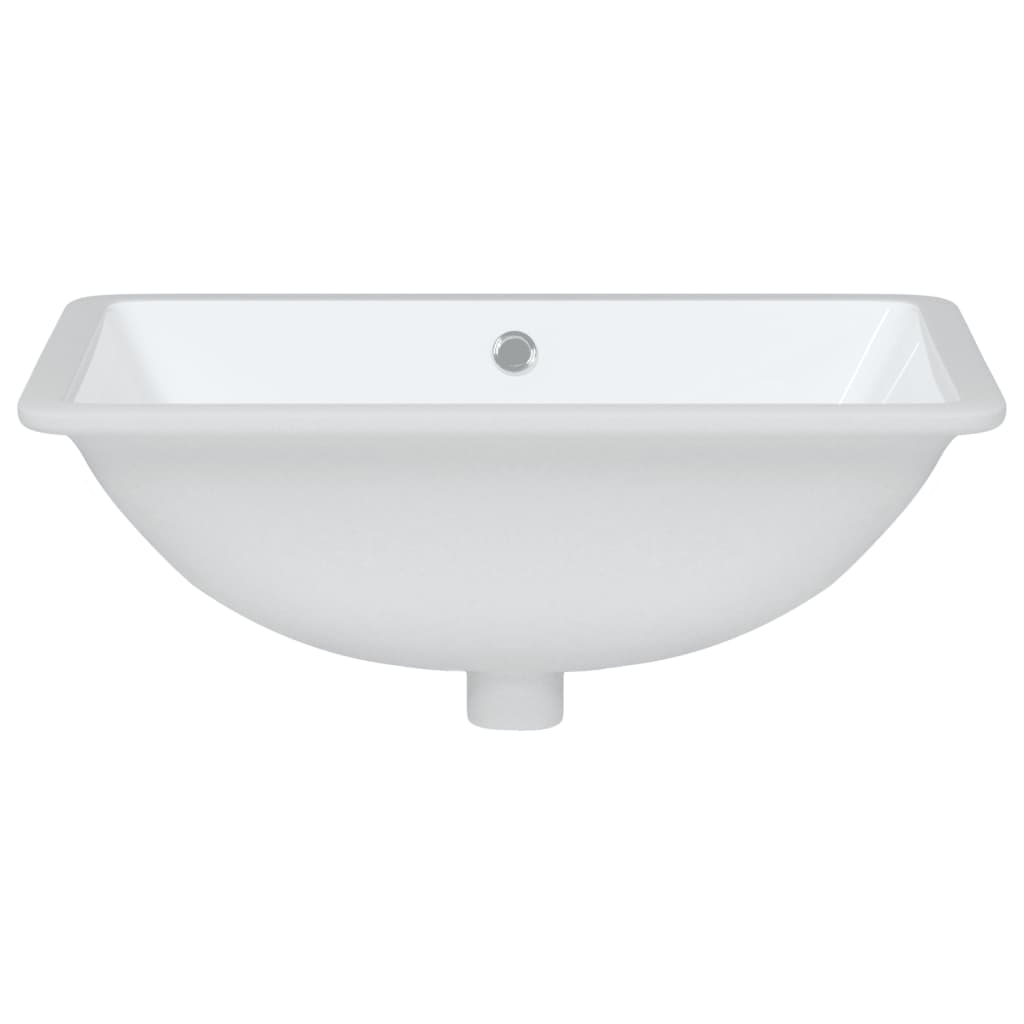 Lavandino da Bagno Bianco 55,5x37,5x19 cm Rettangolare Ceramica - homemem39