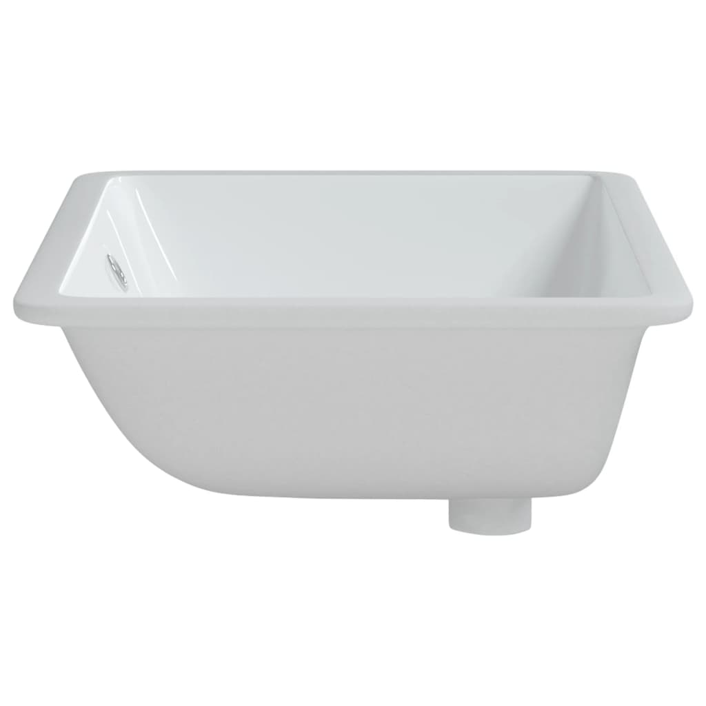 Lavandino da Bagno Bianco 60x40x21 cm Rettangolare in Ceramica - homemem39