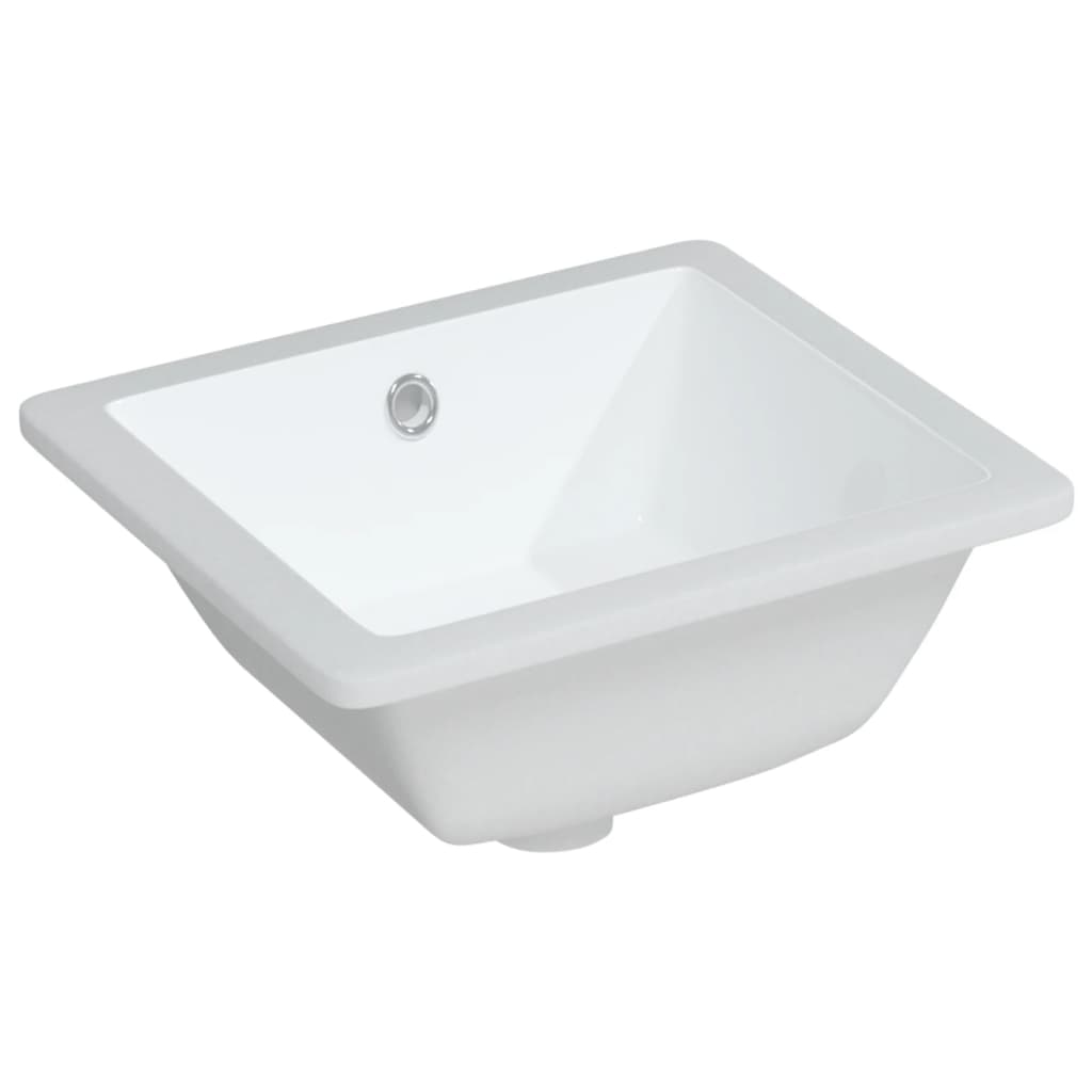 Lavandino da Bagno Bianco 36x31,5x16,5 cm Rettangolare Ceramica - homemem39