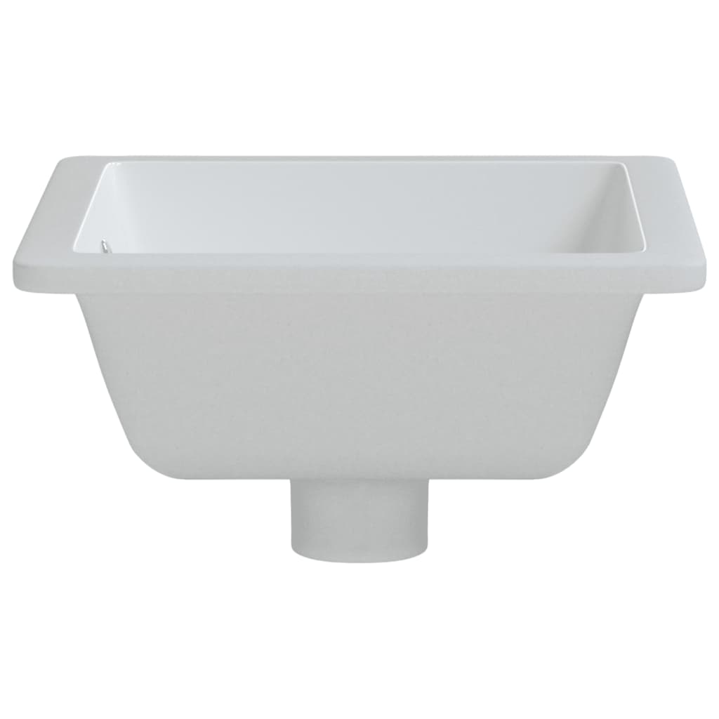 Lavandino da Bagno Bianco 36x31,5x16,5 cm Rettangolare Ceramica - homemem39