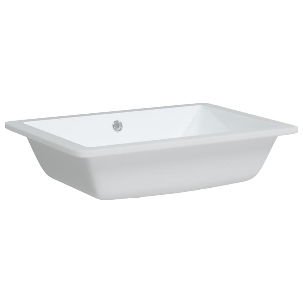 Lavandino da Bagno Bianco 55,5x40x18,5 cm Rettangolare Ceramica - homemem39