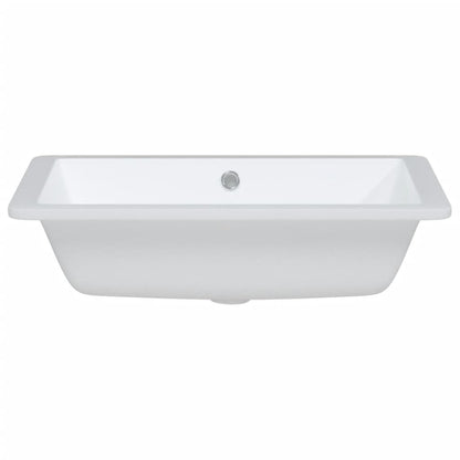 Lavandino da Bagno Bianco 55,5x40x18,5 cm Rettangolare Ceramica - homemem39