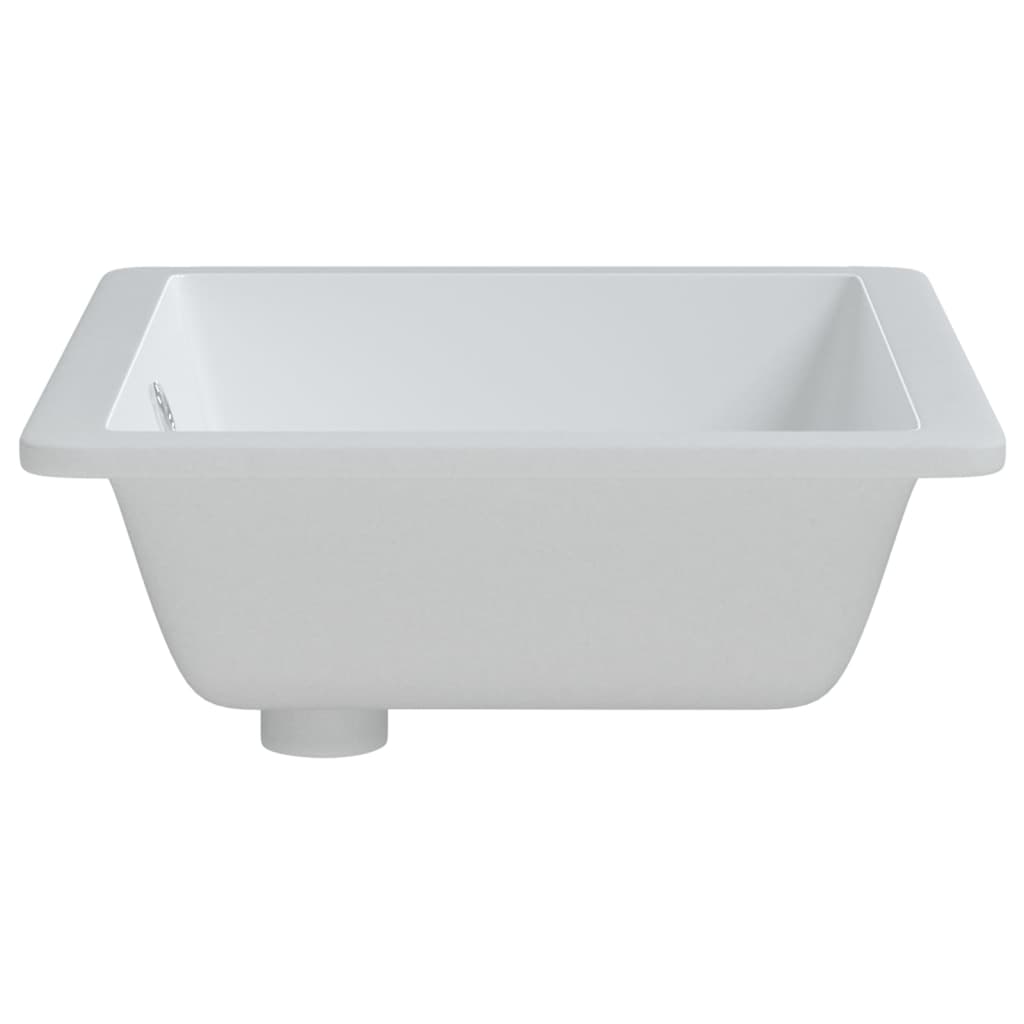 Lavandino da Bagno Bianco 55,5x40x18,5 cm Rettangolare Ceramica - homemem39