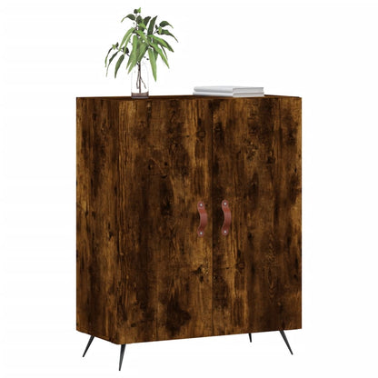 Credenza Rovere Fumo 69,5x34x90 cm in Legno Multistrato - homemem39