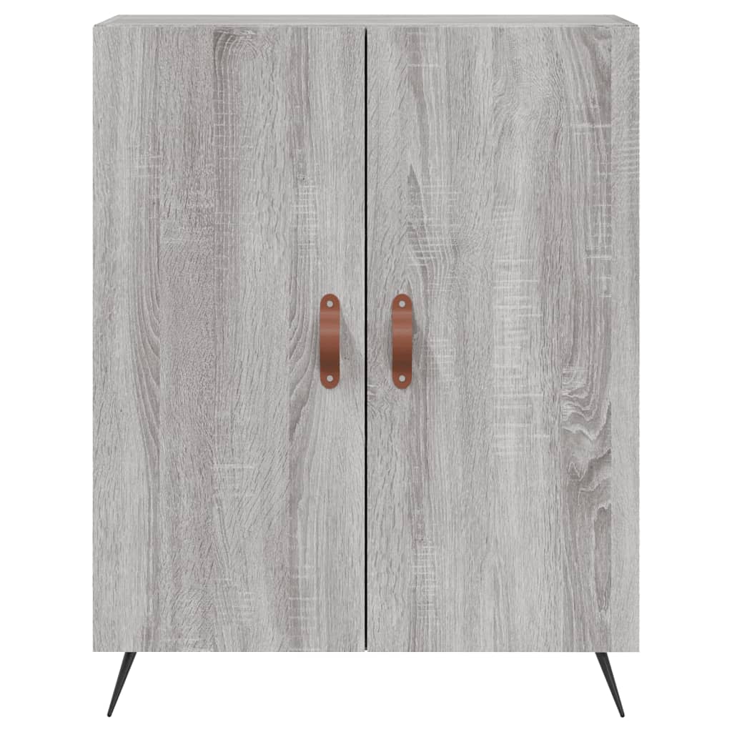 Credenza Grigio Sonoma 69,5x34x90 cm in Legno Multistrato - homemem39