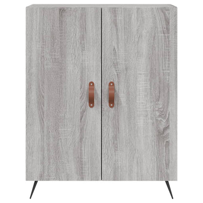 Credenza Grigio Sonoma 69,5x34x90 cm in Legno Multistrato - homemem39