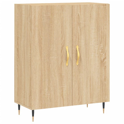 Credenza Rovere Sonoma 69,5x34x90 cm in Legno Multistrato - homemem39