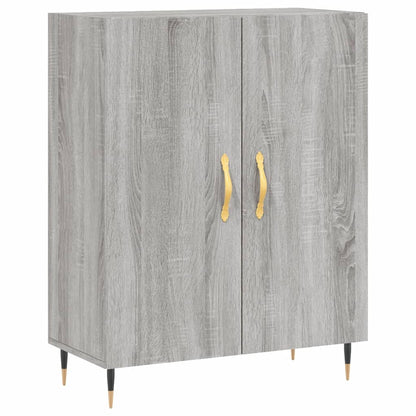 Credenza Grigio Sonoma 69,5x34x90 cm in Legno Multistrato - homemem39