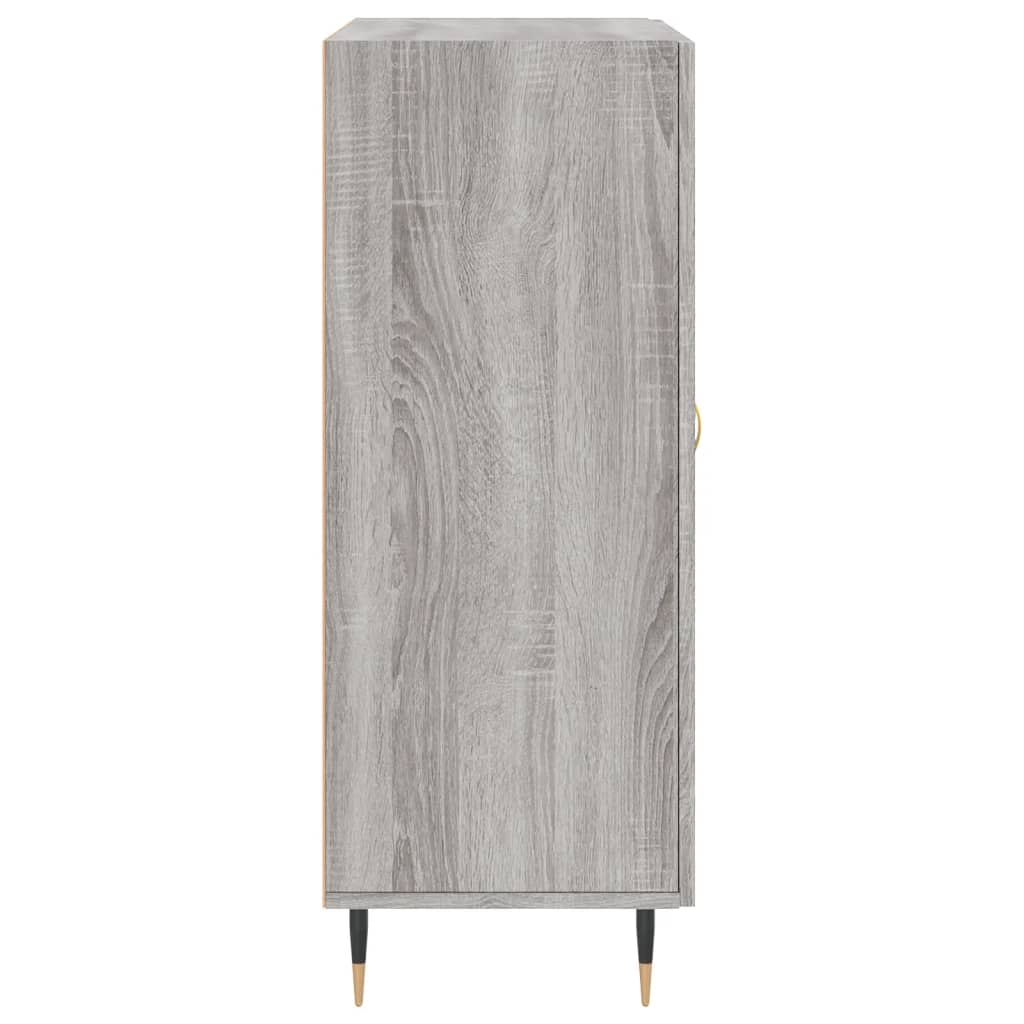 Credenza Grigio Sonoma 69,5x34x90 cm in Legno Multistrato - homemem39