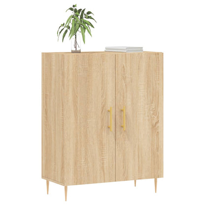 Credenza Rovere Sonoma 69,5x34x90 cm in Legno Multistrato - homemem39