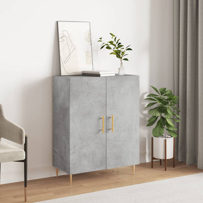 Credenza Grigio Cemento 69,5x34x90 cm in Legno Multistrato - homemem39