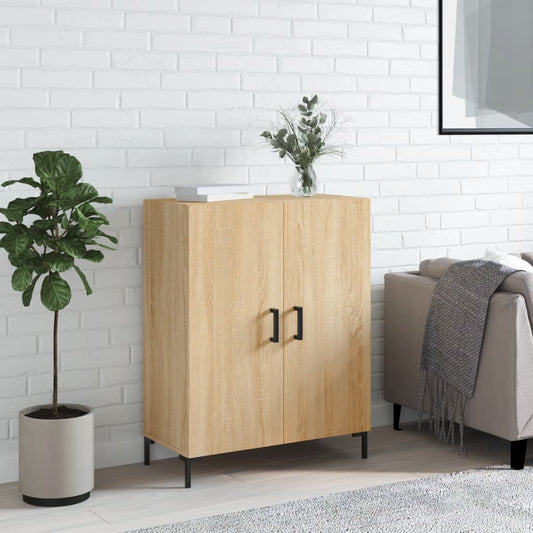 Credenza Rovere Sonoma 69,5x34x90 cm in Legno Multistrato - homemem39