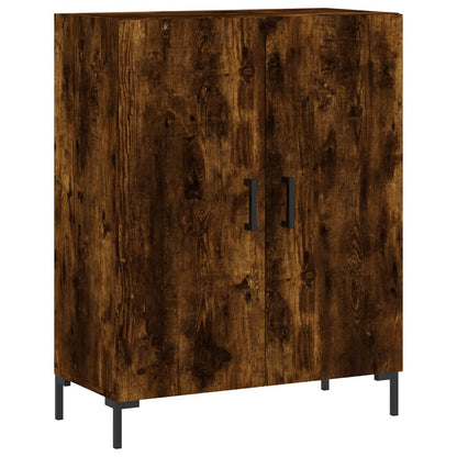 Credenza Rovere Fumo 69,5x34x90 cm in Legno Multistrato - homemem39