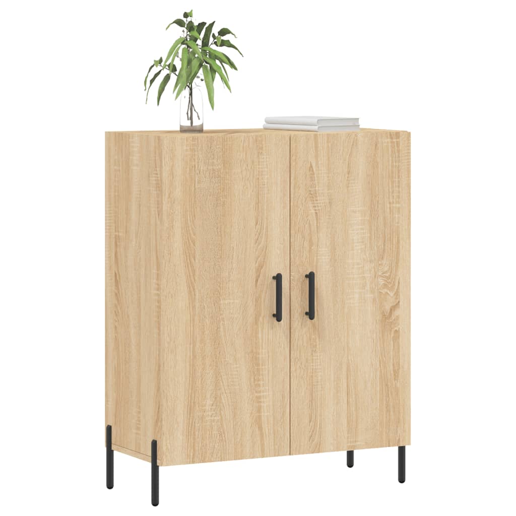 Credenza Rovere Sonoma 69,5x34x90 cm in Legno Multistrato - homemem39