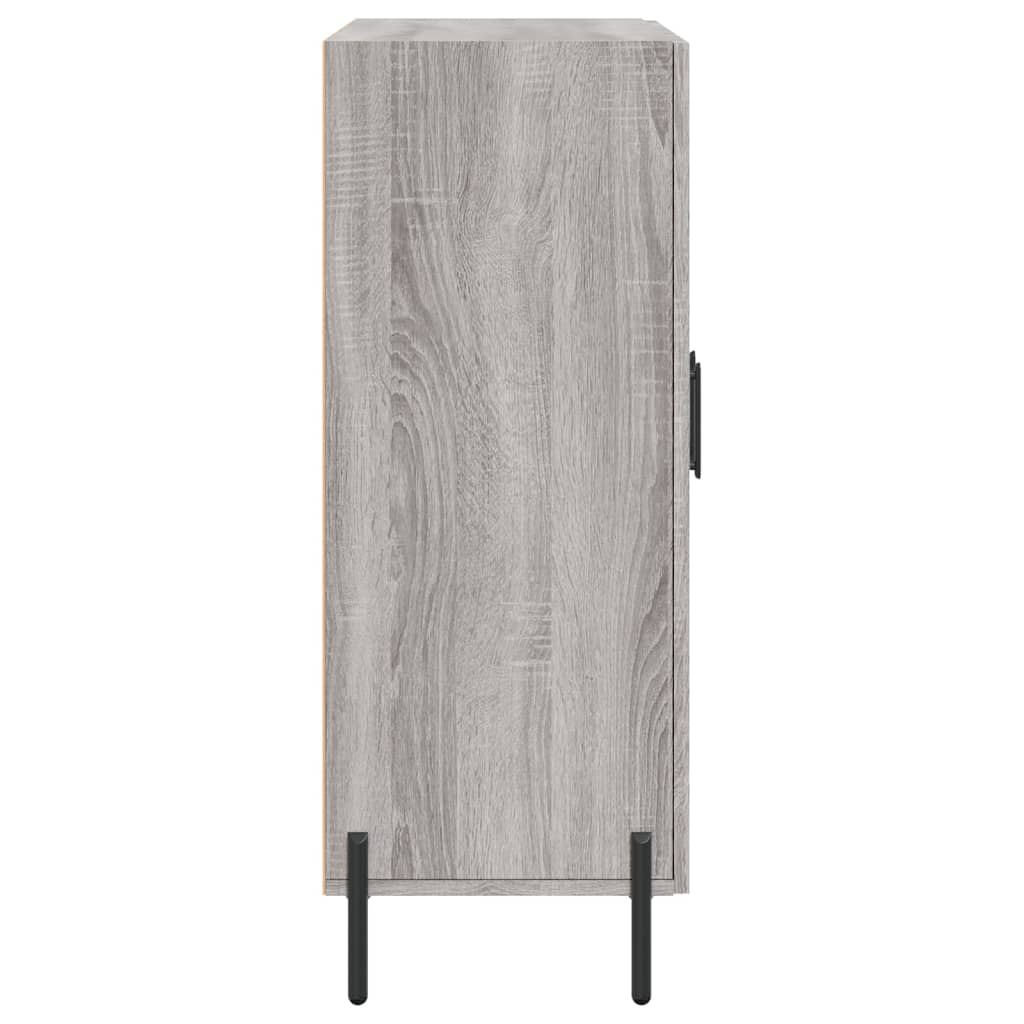 Credenza Grigio Sonoma 69,5x34x90 cm in Legno Multistrato - homemem39