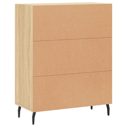 Credenza Rovere Sonoma 69,5x34x90 cm in Legno Multistrato - homemem39