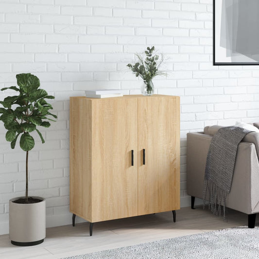 Credenza Rovere Sonoma 69,5x34x90 cm in Legno Multistrato - homemem39