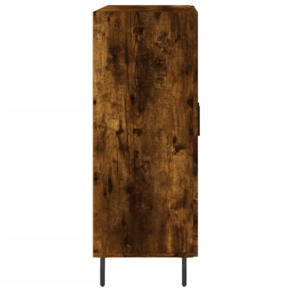 Credenza Rovere Fumo 69,5x34x90 cm in Legno Multistrato - homemem39