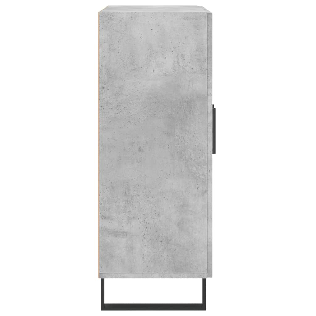 Credenza Grigio Cemento 69,5x34x90 cm in Legno Multistrato - homemem39