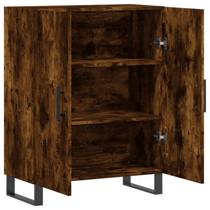 Credenza Rovere Fumo 69,5x34x90 cm in Legno Multistrato - homemem39