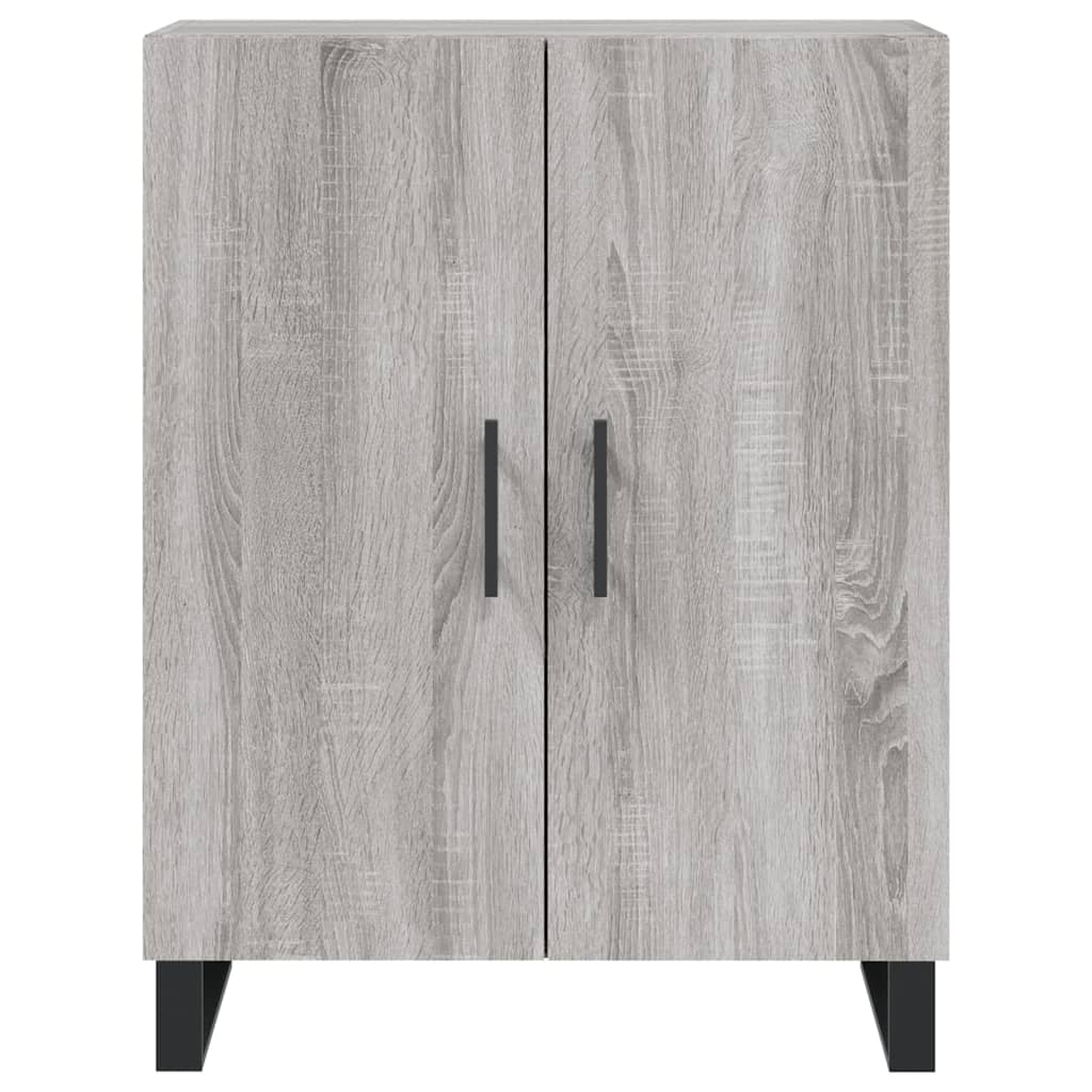 Credenza Grigio Sonoma 69,5x34x90 cm in Legno Multistrato - homemem39